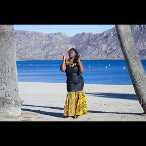 African Kente Jewelry Set from Ghana